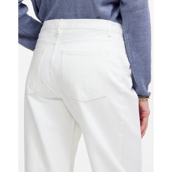 Madewell Womens $148 Pieced Barrel-Leg Jeans NWT Size 28 - Picture 3 of 14